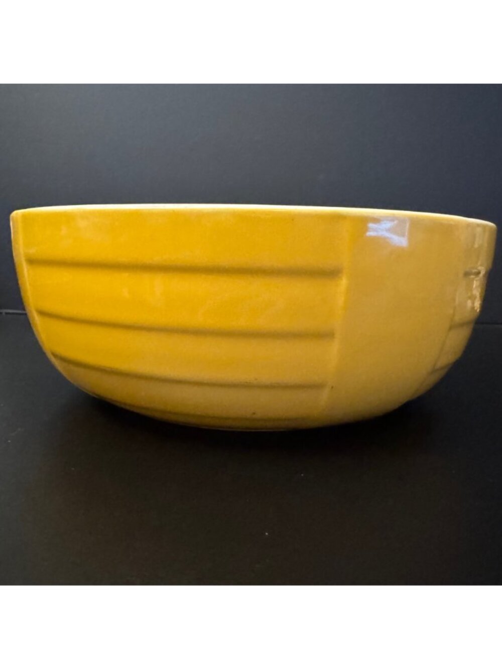 VTG Yellow Mustard Hall China Co. Bowl Hotpoint Refrigerator Dish Made In USA - Picture 6 of 11